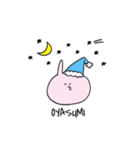 うさ（゛）ぎさん。（個別スタンプ：2）