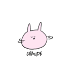 うさ（゛）ぎさん。（個別スタンプ：8）