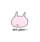 うさ（゛）ぎさん。（個別スタンプ：10）