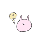 うさ（゛）ぎさん。（個別スタンプ：11）