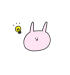 うさ（゛）ぎさん。（個別スタンプ：16）