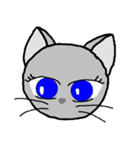 月猫Lunaちゃん（個別スタンプ：1）