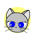 月猫Lunaちゃん（個別スタンプ：2）