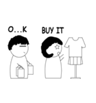 different between a boy and a girl（個別スタンプ：1）