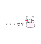 おほほ眉毛な動物たち（個別スタンプ：22）