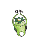 上目遣い河童っち（個別スタンプ：29）