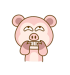 豬母猴の日常（個別スタンプ：10）