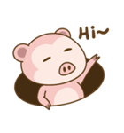 豬母猴の日常（個別スタンプ：25）