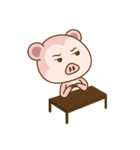 豬母猴の日常（個別スタンプ：28）