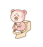 豬母猴の日常（個別スタンプ：38）