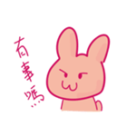 cute rabbit cute rabbit cute rabbit（個別スタンプ：5）