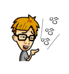 I'm handsome - meet for the first time（個別スタンプ：3）