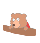 おじクマの日常（個別スタンプ：1）