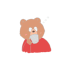 おじクマの日常（個別スタンプ：7）