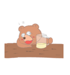 おじクマの日常（個別スタンプ：13）
