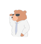 おじクマの日常（個別スタンプ：16）