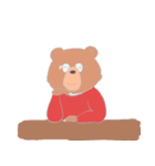 おじクマの日常（個別スタンプ：18）