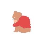 おじクマの日常（個別スタンプ：25）