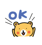 Small-eyed bear（個別スタンプ：5）