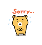 Small-eyed bear（個別スタンプ：9）
