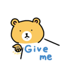 Small-eyed bear（個別スタンプ：33）