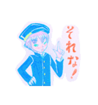 可愛い着物スタンプ（個別スタンプ：34）