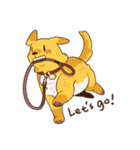 Devil's Bride - guide dog Harvey（個別スタンプ：9）