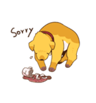 Devil's Bride - guide dog Harvey（個別スタンプ：15）
