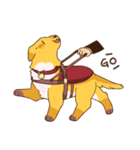 Devil's Bride - guide dog Harvey（個別スタンプ：31）
