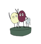仲間豆（なかままめ）（個別スタンプ：8）