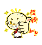 no-hair guy（個別スタンプ：1）