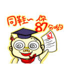 no-hair guy（個別スタンプ：4）