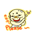 no-hair guy（個別スタンプ：6）