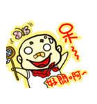 no-hair guy（個別スタンプ：11）