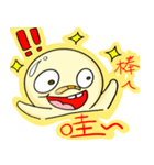 no-hair guy（個別スタンプ：34）