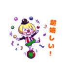 可愛いピエロ（個別スタンプ：9）