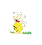 A Little Bee Animated（個別スタンプ：7）