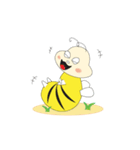 A Little Bee Animated（個別スタンプ：8）