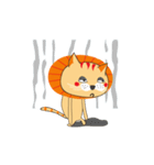 Super Ruffled Cat Animated（個別スタンプ：7）