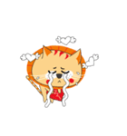 Super Ruffled Cat Animated（個別スタンプ：14）