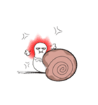 An Interesting Cunning Snails Animated（個別スタンプ：6）