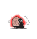 An Interesting Cunning Snails Animated（個別スタンプ：7）