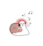 An Interesting Cunning Snails Animated（個別スタンプ：13）