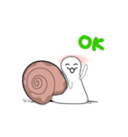 An Interesting Cunning Snails Animated（個別スタンプ：15）