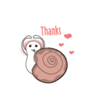 An Interesting Cunning Snails Animated（個別スタンプ：18）