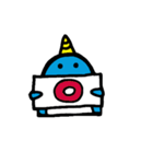 Mini monster and lollipop（個別スタンプ：25）