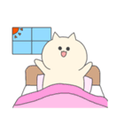 うさちゃん＆ねこちゃん（個別スタンプ：1）