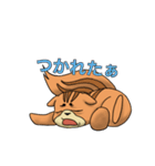 麻呂眉ねずみ マロンの日常会話（個別スタンプ：32）