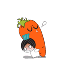 Funny and Super Carrot Animated（個別スタンプ：3）