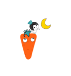 Funny and Super Carrot Animated（個別スタンプ：4）